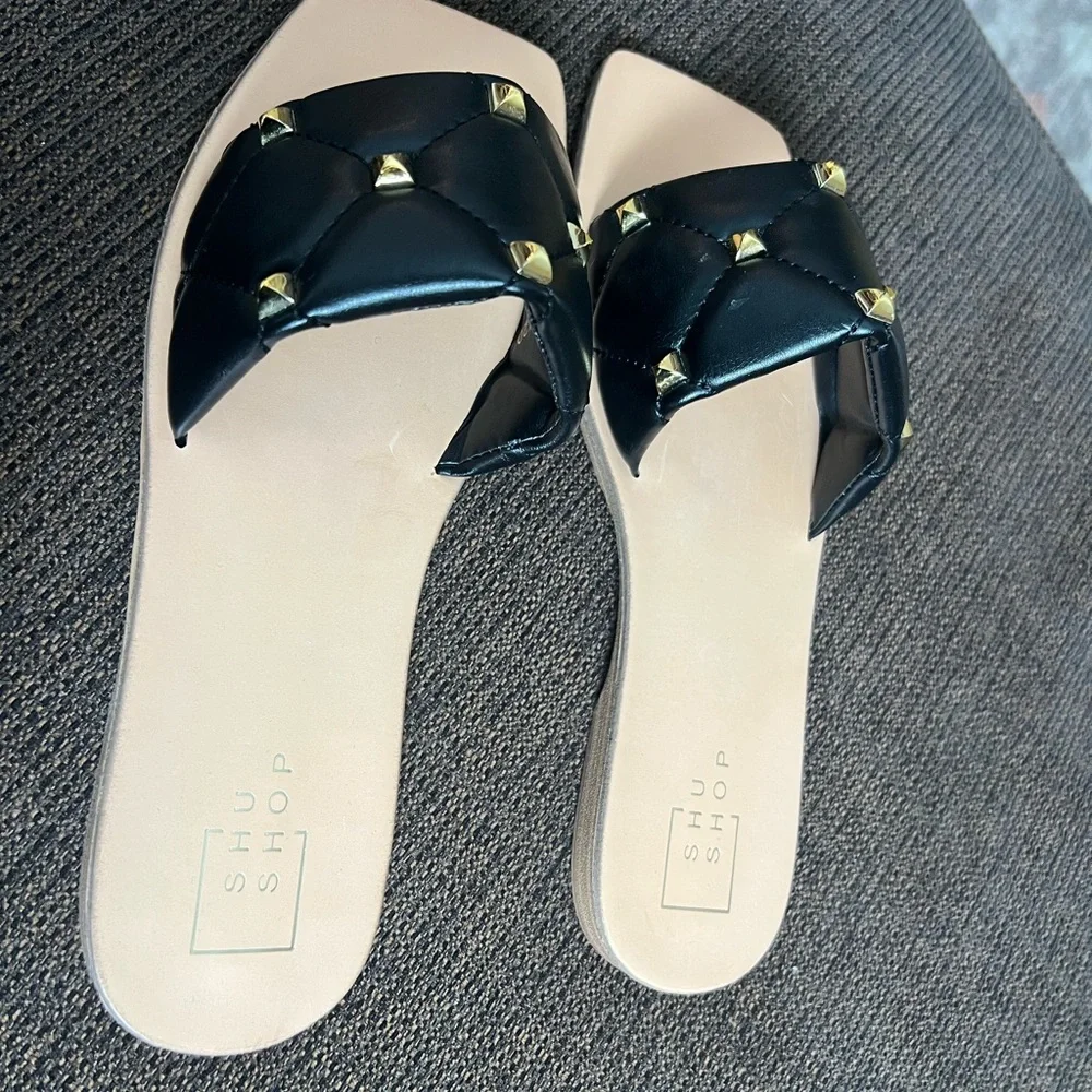 ShuShop stud sandals - Picture 2 of 3